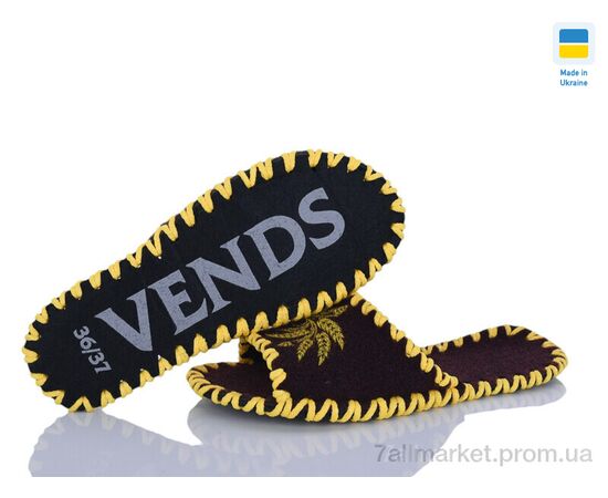 Тапки жіночі для будинку Весна/осінь 248W бордо (9 пар р.36-41) "Active" недорого оптом від прямого постачальника, зображення 2