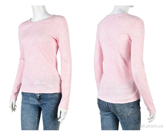 Кофта жіноча Весна/осінь 4393-MTT30 pink (4 шт. р.сіткаS-XL) "Мир" недорого оптом від прямого постачальника, зображення 3