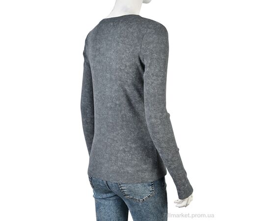Кофта жіноча Весна/осінь 4393-MTT30 grey (4 шт. р.сіткаS-XL) "Мир" недорого оптом від прямого постачальника, зображення 2