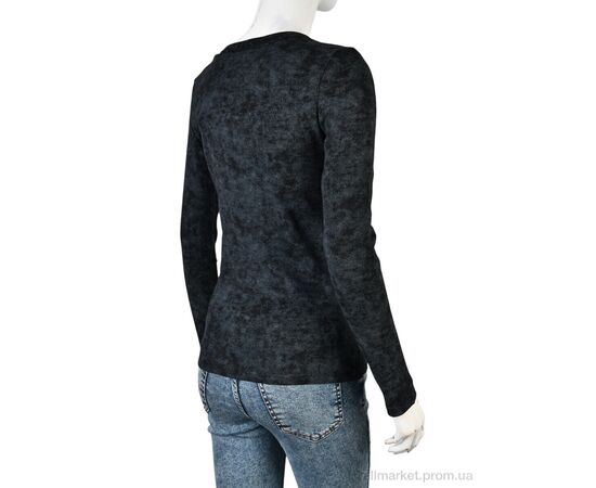 Кофта жіноча Весна/осінь 4393-MTT30 black (4 шт. р.сіткаS-XL) "Мир" недорого оптом від прямого постачальника, зображення 2
