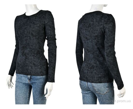 Кофта жіноча Весна/осінь 4393-MTT30 black (4 шт. р.сіткаS-XL) "Мир" недорого оптом від прямого постачальника, зображення 3