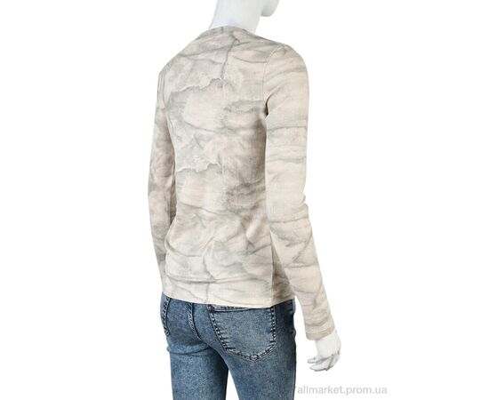 Кофта жіноча Весна/осінь 4393-MT38 beige (4 шт. р.сіткаS-XL) "Мир" недорого оптом від прямого постачальника, зображення 2