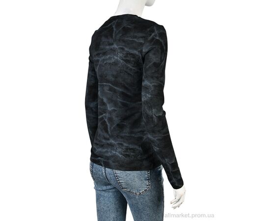 Кофта жіноча Весна/осінь 4393-MT38 black (4 шт. р.сіткаS-XL) "Мир" недорого оптом від прямого постачальника, зображення 2