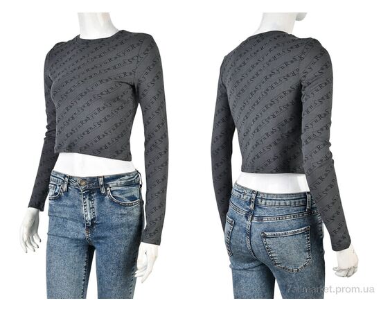 Кофта жіноча Весна/осінь 4393-MT204 grey (4 шт. р.сіткаS-XL) "Мир" недорого оптом від прямого постачальника, зображення 3