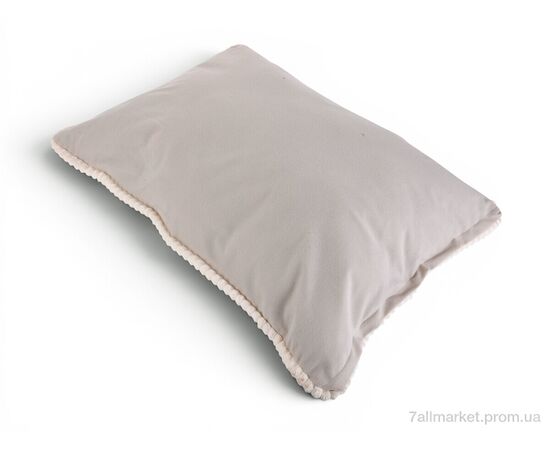 Подушка  Гобелен 3 квітки (99036) блакитний 50x70см (2 шт. р.сіткаOne size) "Obuvok" недорого оптом від прямого постачальника, зображення 3