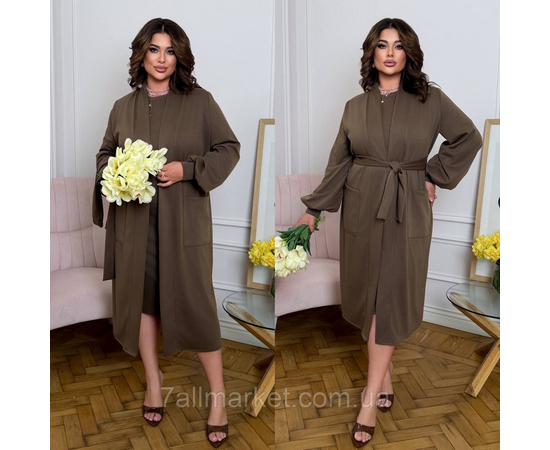 Костюм 2-ка жіночий трикотажний р.50-60 "LADA" недорого гуртом від прямого постачальника, зображення 2