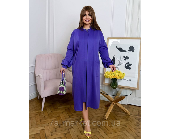 Костюм 2-ка жіночий трикотажний р.50-60 "LADA" недорого гуртом від прямого постачальника, зображення 5