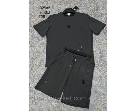 Костюм чоловічий із шортами р-ри M-3XL (4кв) "PROSTOMEN" недорого від прямого постачальника, зображення 2