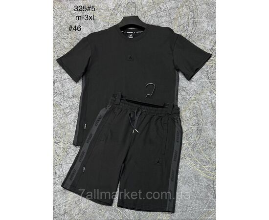 Костюм чоловічий із шортами р-ри M-3XL (4кв) "PROSTOMEN" недорого від прямого постачальника, зображення 3