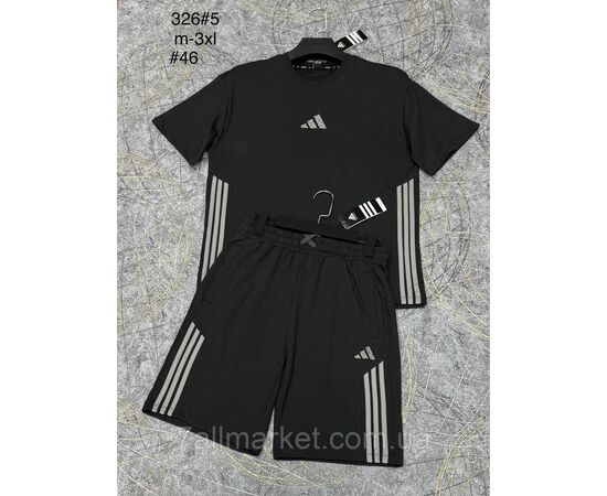 Костюм чоловічий із шортами р-ри M-3XL (4кв) "PROSTOMEN" недорого від прямого постачальника, зображення 3