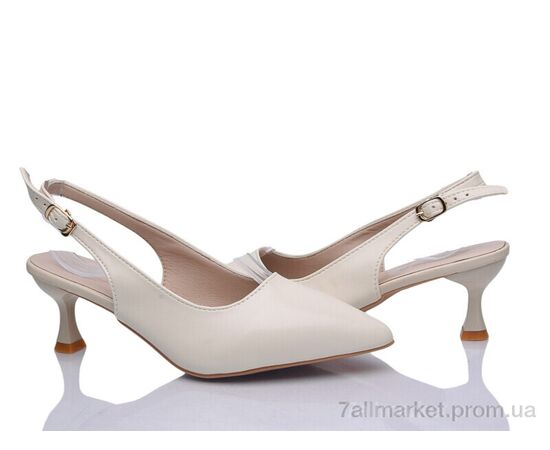 Фотография Туфли женские стильные Лето No brand 118 beige (8 пар р.37-40) "Prime-Opt" недорого оптом от прямого поставщика, изображение 2