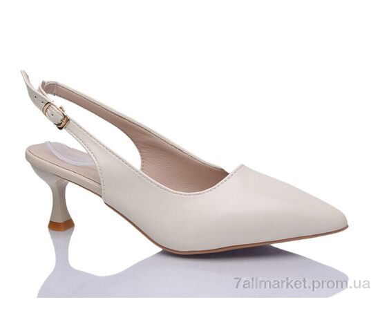 Фотография Туфли женские стильные Лето No brand 118 beige (8 пар р.37-40) "Prime-Opt" недорого оптом от прямого поставщика, изображение 3