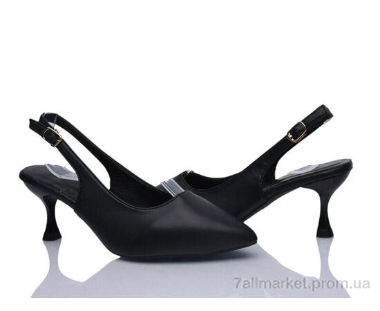 Фотография Туфли женские стильные Лето No brand 118 black (8 пар р.37-40) "Prime-Opt" недорого оптом от прямого поставщика, изображение 2