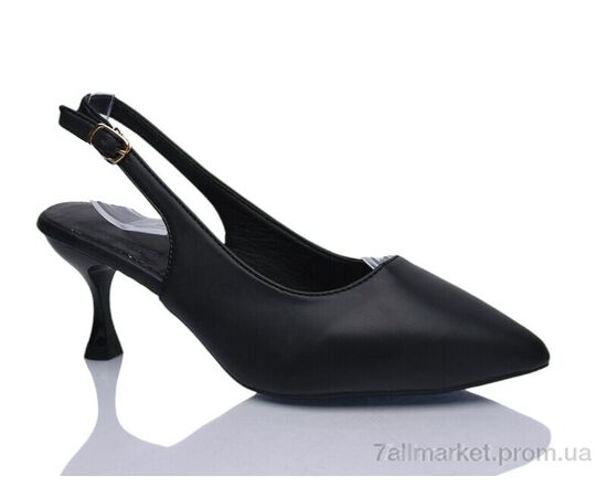 Фотография Туфли женские стильные Лето No brand 118 black (8 пар р.37-40) "Prime-Opt" недорого оптом от прямого поставщика, изображение 3