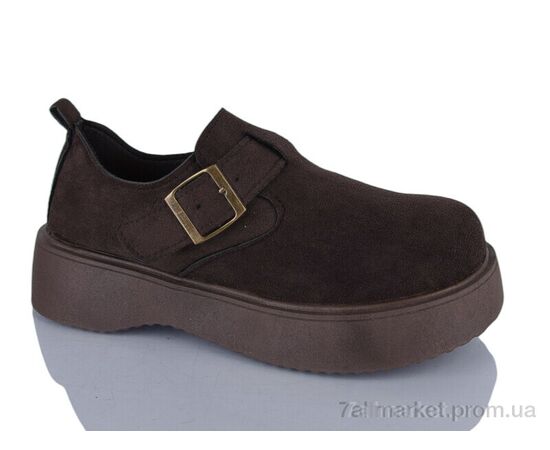 Фотография Туфли женские стильные Весна/осень No brand 202 brown (8 пар р.37-40) "Prime-Opt" недорого оптом от прямого поставщика, изображение 3
