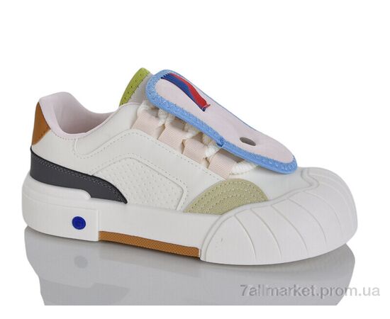 Фотография Кроссовки женские модные Весна/осень No brand 801 beige (8 пар р.37-40) "Prime-Opt" недорого оптом от прямого поставщика, изображение 3