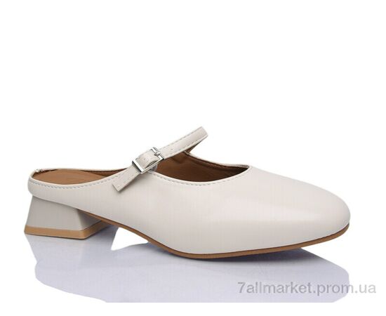 Фотография Туфли женские стильные Лето No brand A08 beige (8 пар р.37-40) "Prime-Opt" недорого оптом от прямого поставщика, изображение 3