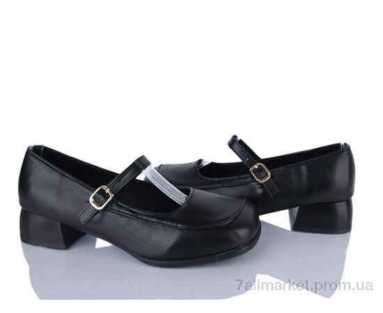 Фотография Туфли женские стильные Весна/осень No brand A-3 black (8 пар р.37-40) "Prime-Opt" недорого оптом от прямого поставщика, изображение 2