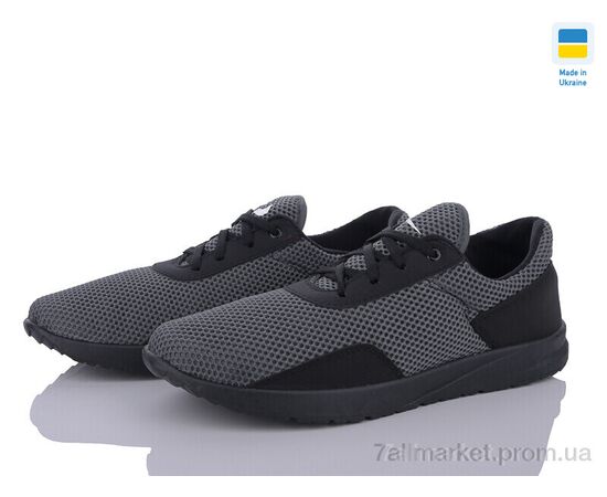 Кросівки чоловічі модні Весна/осінь 145NK сірий (10 пар р.41-45) "Selena" недорого оптом від прямого постачальника, зображення 2
