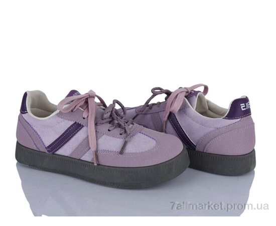 Фотография Кроссовки женские модные Весна/осень No brand A-6 purple (8 пар р.37-40) "Prime-Opt" недорого оптом от прямого поставщика, изображение 2