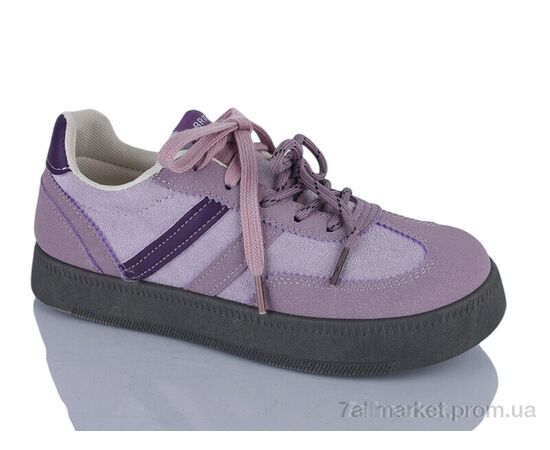 Фотография Кроссовки женские модные Весна/осень No brand A-6 purple (8 пар р.37-40) "Prime-Opt" недорого оптом от прямого поставщика, изображение 3
