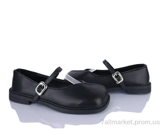Фотография Туфли женские стильные Весна/осень No brand A-8 black (8 пар р.37-40) "Prime-Opt" недорого оптом от прямого поставщика, изображение 2