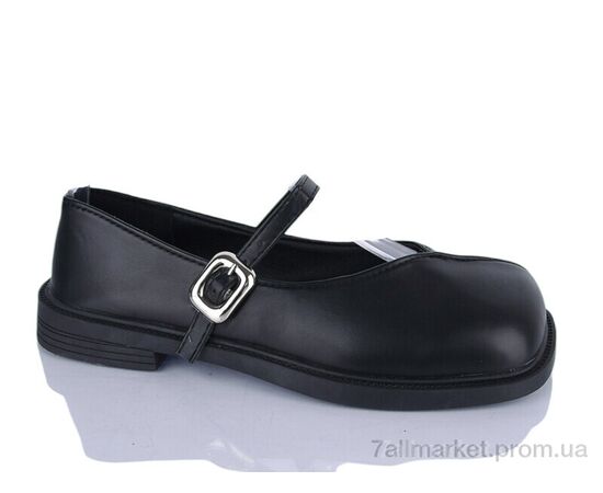Фотография Туфли женские стильные Весна/осень No brand A-8 black (8 пар р.37-40) "Prime-Opt" недорого оптом от прямого поставщика, изображение 3