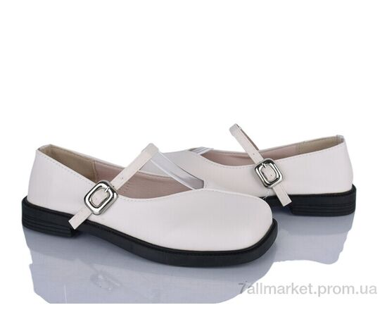Фотография Туфли женские стильные Весна/осень No brand A-8 white (8 пар р.37-40) "Prime-Opt" недорого оптом от прямого поставщика, изображение 2