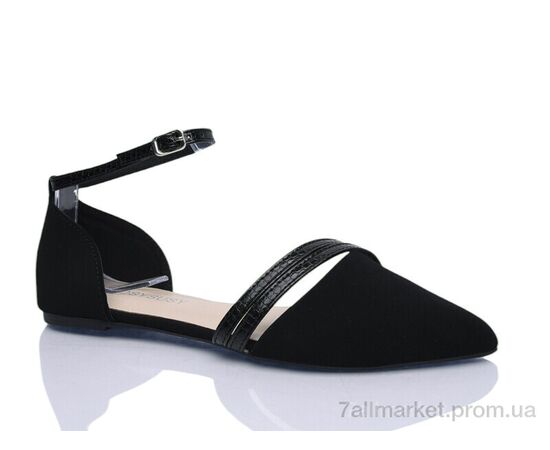 Фотография Туфли женские стильные Лето No brand CWC002 black (8 пар р.37-40) "Prime-Opt" недорого оптом от прямого поставщика, изображение 3