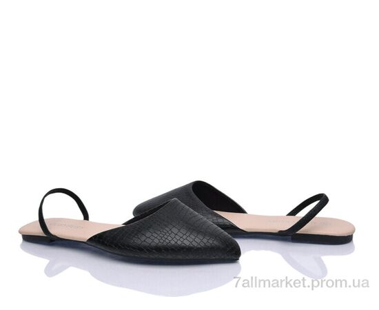 Фотография Туфли женские стильные Лето No brand CWC003 black (8 пар р.37-40) "Prime-Opt" недорого оптом от прямого поставщика, изображение 2
