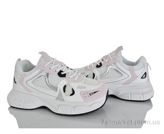 Фотография Кроссовки женские модные Весна/осень No brand D53 pink (8 пар р.37-40) "Prime-Opt" недорого оптом от прямого поставщика, изображение 2