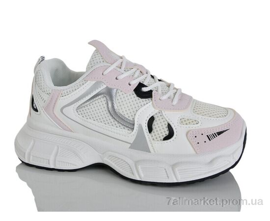 Фотография Кроссовки женские модные Весна/осень No brand D53 pink (8 пар р.37-40) "Prime-Opt" недорого оптом от прямого поставщика, изображение 3