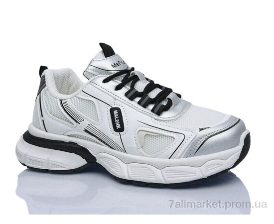 Фотография Кроссовки женские модные Весна/осень No brand D7 white (8 пар р.37-40) "Prime-Opt" недорого оптом от прямого поставщика, изображение 3