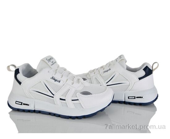 Фотография Кроссовки женские модные Весна/осень No brand FD15 white (8 пар р.37-40) "Prime-Opt" недорого оптом от прямого поставщика, изображение 2