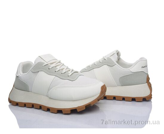 Фотография Кроссовки женские модные Весна/осень No brand G6808 beige (8 пар р.37-40) "Prime-Opt" недорого оптом от прямого поставщика, изображение 2
