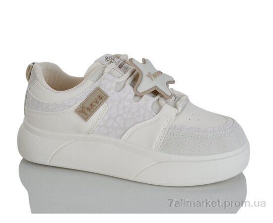 Фотография Кроссовки женские модные Весна/осень No brand K1226 beige (8 пар р.37-40) "Prime-Opt" недорого оптом от прямого поставщика, изображение 3