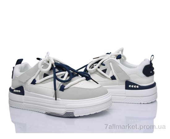 Фотография Кроссовки женские модные Весна/осень No brand K1316 grey (8 пар р.37-40) "Prime-Opt" недорого оптом от прямого поставщика, изображение 2