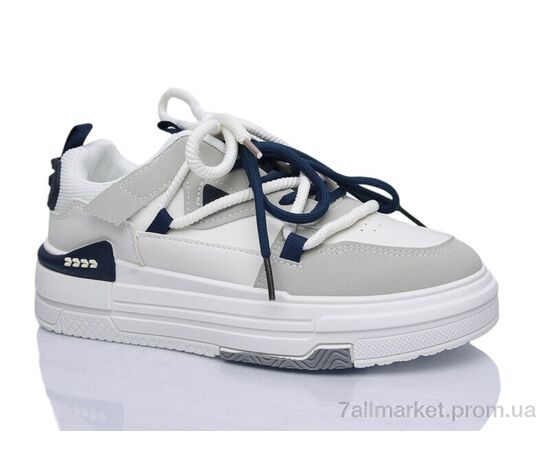 Фотография Кроссовки женские модные Весна/осень No brand K1316 grey (8 пар р.37-40) "Prime-Opt" недорого оптом от прямого поставщика, изображение 3