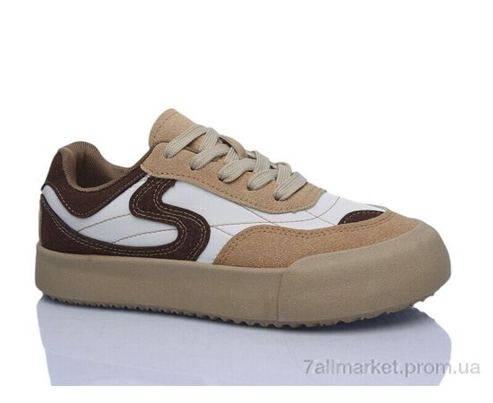 Фотография Кроссовки женские модные Весна/осень No brand K5 brown (8 пар р.37-40) "Prime-Opt" недорого оптом от прямого поставщика, изображение 3