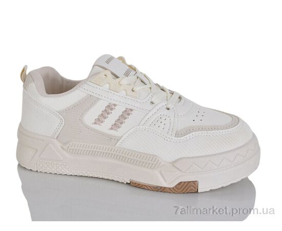 Фотография Кроссовки женские модные Весна/осень No brand L7 beige (8 пар р.37-40) "Prime-Opt" недорого оптом от прямого поставщика, изображение 3