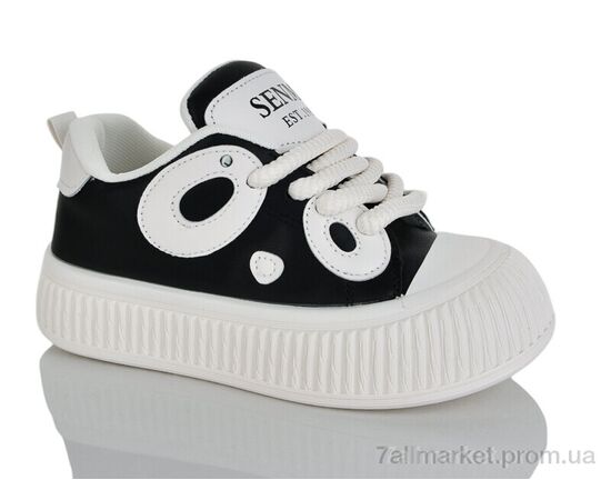 Фотография Кроссовки женские модные Весна/осень No brand M21 black (8 пар р.37-40) "Prime-Opt" недорого оптом от прямого поставщика, изображение 3