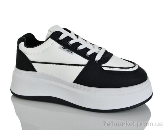 Фотография Кроссовки женские модные Весна/осень No brand SH701 black (8 пар р.37-40) "Prime-Opt" недорого оптом от прямого поставщика, изображение 3