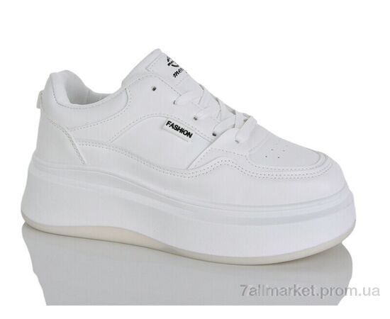 Фотография Кроссовки женские модные Весна/осень No brand SHA19 white (8 пар р.37-40) "Prime-Opt" недорого оптом от прямого поставщика, изображение 3
