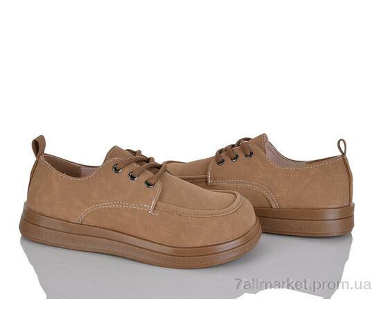 Фотография Туфли женские стильные Весна/осень No brand WX13 brown (8 пар р.37-40) "Prime-Opt" недорого оптом от прямого поставщика, изображение 2