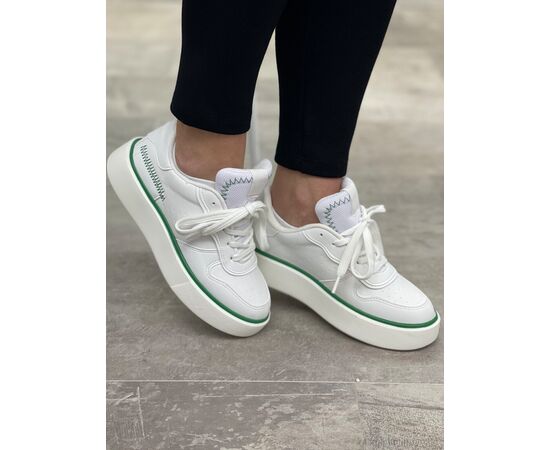 Фотография Кроссовки женские модные Весна/осень Z15 white (8 пар р.36-40) "I8denim" недорого оптом от прямого поставщика, изображение 2