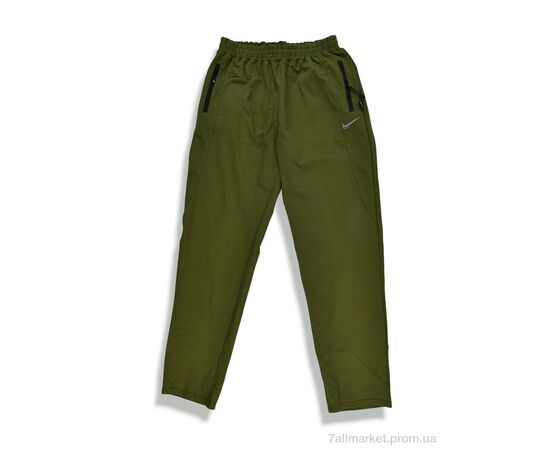 Фотография Спортивные брюки мужские Весна/осень 007-6 green (5 шт. р.сетка 48-56) "Денис спорт" недорого оптом от прямого поставщика, изображение 2