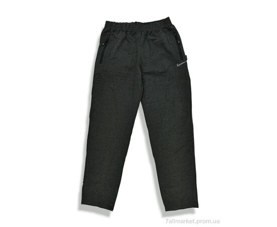 Спортивні штани чоловічі Весна/осінь 007-7 grey (5 шт. р.сітка48-56) "Денис спорт" недорого оптом від прямого постачальника, зображення 2