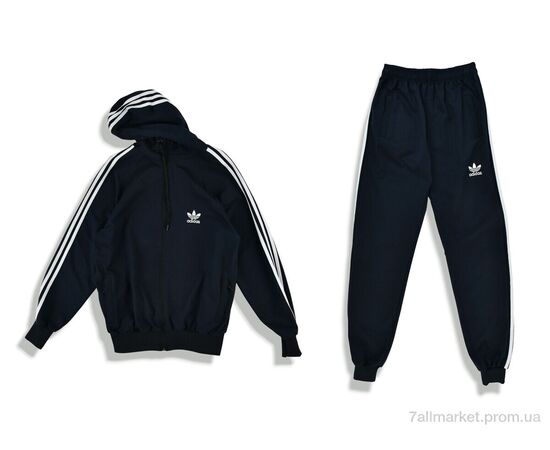 Спортивний костюм чоловічий Весна/осінь 999 navy (5 шт. р.сітка48-56) "Денис спорт" недорого оптом від прямого постачальника, зображення 2