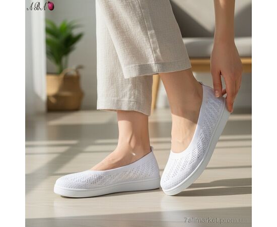 Фотография Балетки женские удобные Лето 5862-1-1 (8 пар р.36-41) "Aba" недорого оптом от прямого поставщика, изображение 2