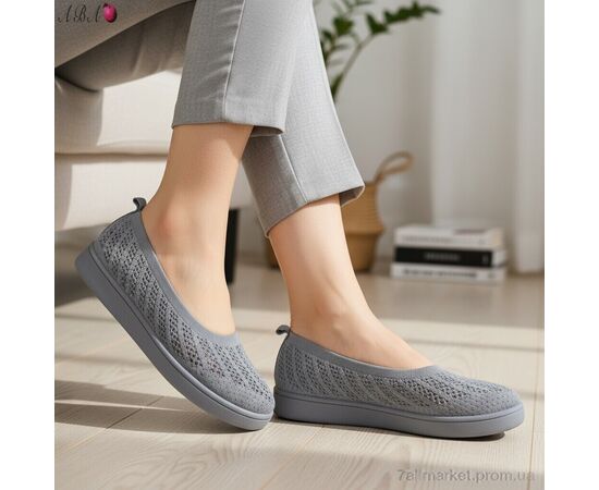 Фотография Балетки женские удобные Лето 5862-1-5 (8 пар р.36-41) "Aba" недорого оптом от прямого поставщика, изображение 2